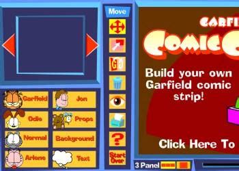 Garfield Comic Creator Online for Free on NAJOX.com