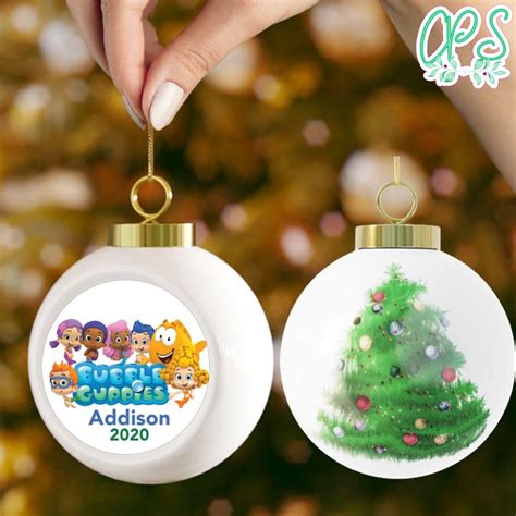 Bubble Guppies Christmas Ball Ornament Gift | CustomPartyShirts Studio