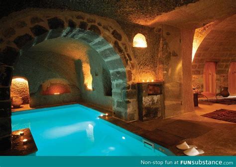 Cave hotel in turkey - FunSubstance | Cave hotel, Dream pools, Luxury house designs