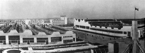 Panoramic view of Chelyabinsk Tractor Plant, 1933. Photo courtesy of ...