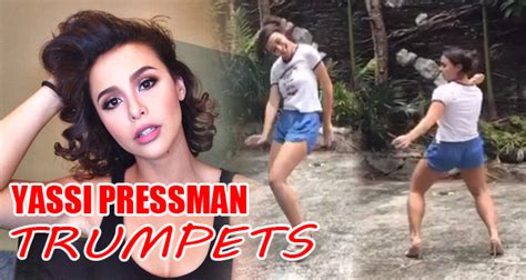 Watch: YASSI PRESSMAN TRUMPET DANCE CHALLENGE | Public Trending