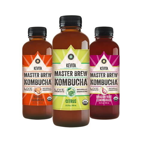 KeVita Introduces Three New Master Brew Kombucha Flavors To Kick Off National Digital And Social ...