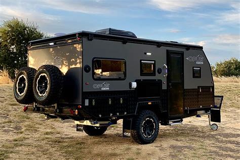 OPUS OP15 Hybrid Caravan Off-Road Camper Trailer | HiConsumption | Off road camper trailer, Off ...