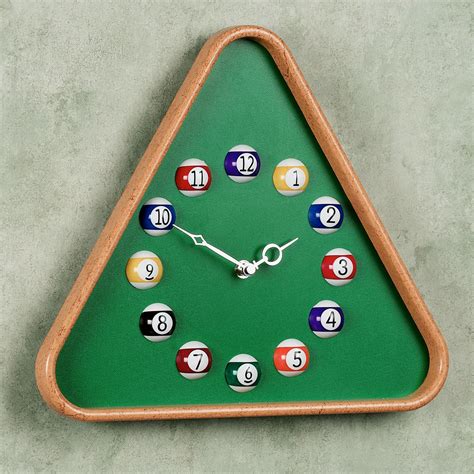 Billiards Wall Clock | Diy horloge, Horloge murale et Horloge bricolage