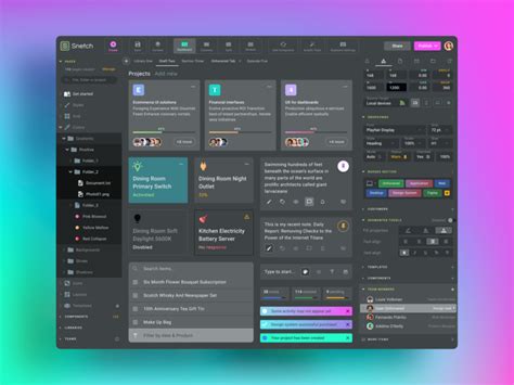 Desktop Software UI Template by Roman Kamushken on Dribbble