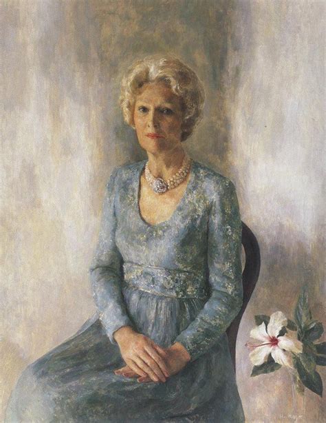 Patricia Ryan Nixon 1978 | Henriette Wyeth | oil painting #whitehouse art Presidents Wives ...