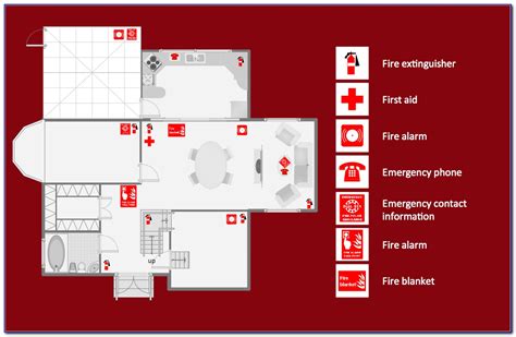Emergency Evacuation Floor Plan Template - SampleTemplatess - SampleTemplatess