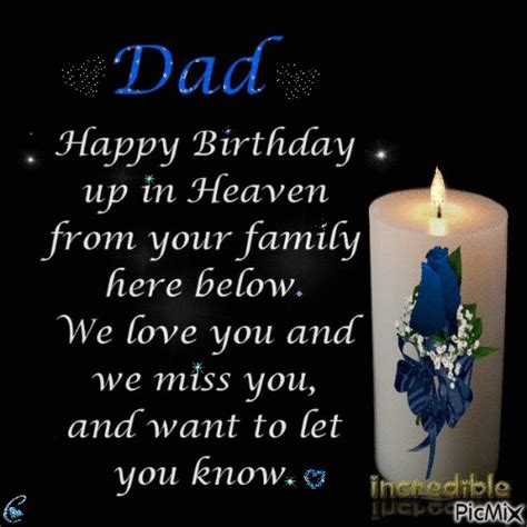 Happy Birthday In Heaven Dad Pictures, Photos, and Images for Facebook ...