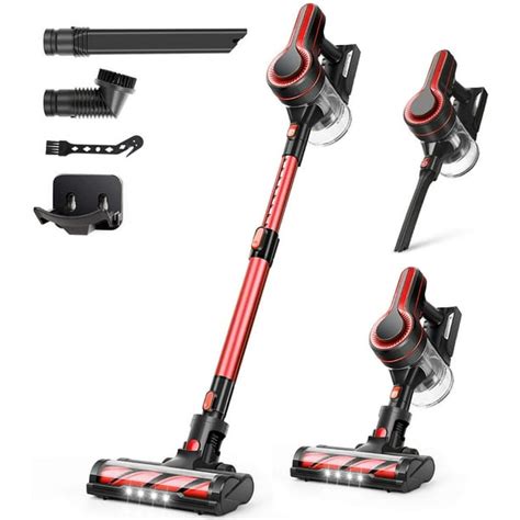 Aposen 4 in 1 Strong Suction Cordless Vacuum Cleaner,24000Pa Stick,250W ...