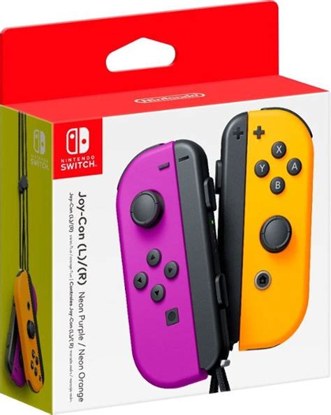 Nintendo Joy-Con (L/R) Wireless Controllers for Nintendo Switch Neon ...