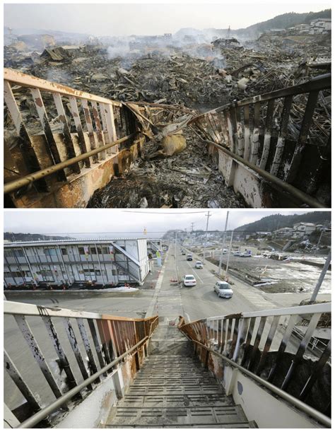 JAPAN BEFORE AND AFTER TSUNAMI - OmoshiroiTV