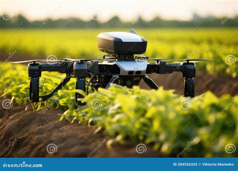 Precision Farming with Drones: Technology in Agriculture Stock ...