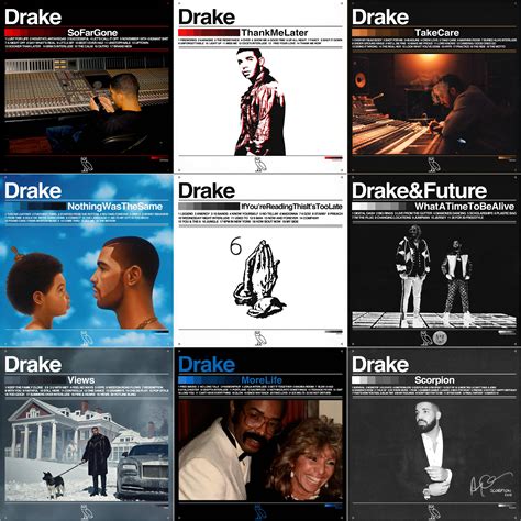 Drake Albums In The Style Of The Weeknd Mixtapes : r/freshalbumart