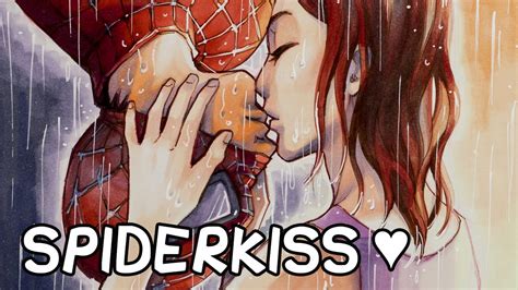 SPEEDPAINT | Spiderman Kiss - YouTube