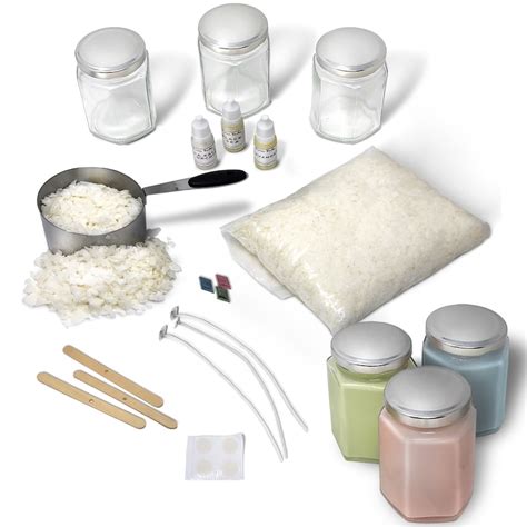 Complete Soy Wax Candle Making Kit DIY Beginners Set Includes - Etsy