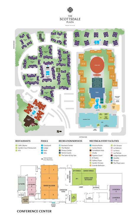 Map | Scottsdale Plaza Resort