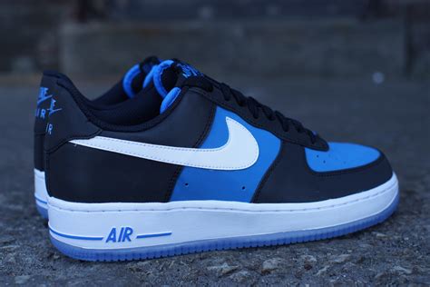 Nike Air Force 1 Low - Black - Light Photo Blue - SneakerNews.com