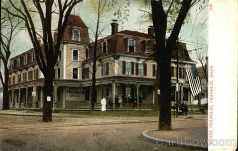 Hotel Franklin Massachusetts Postcard