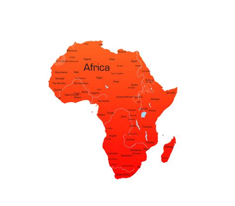 Mapa De Países De áfrica PNG ,dibujos Antecedentes, Tierra, Mundo PNG Imagen para Descarga ...