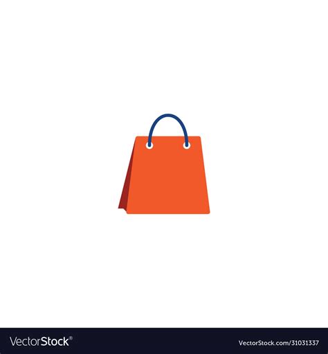 Shopping bag logo Royalty Free Vector Image - VectorStock