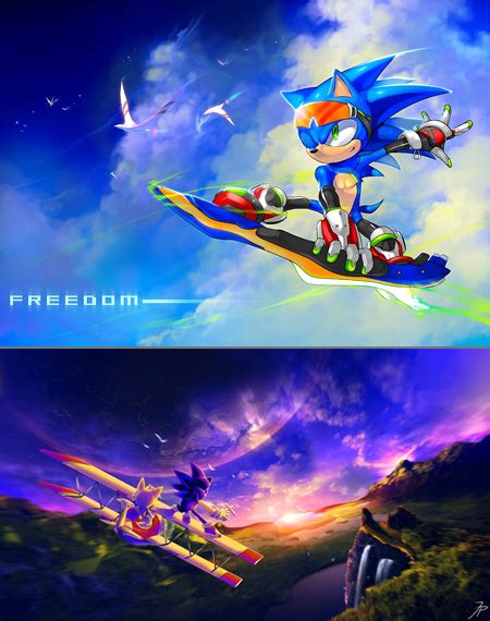 18 Geeky Examples of Fan-Made Sonic Art - TechEBlog