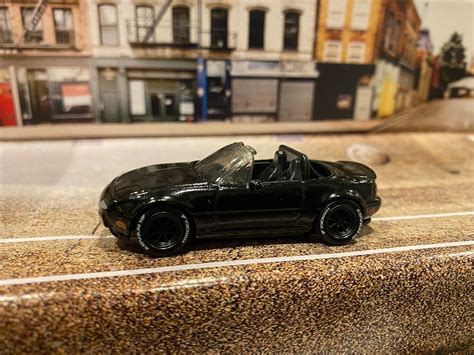 Hot Wheels Mazda Miata Custom Painted and Wheel Swapped - Etsy