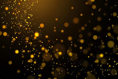 Gold Glitter Light Bokeh Background. Afbeelding door khanisorn · Creative Fabrica