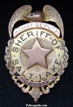 Utah Police Badges