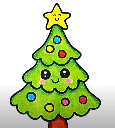 Details 48 dibujos de árboles de navidad fáciles para niños - Abzlocal.mx