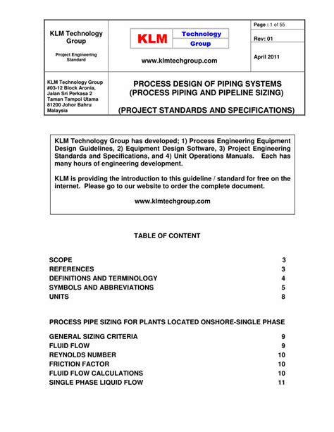 (PDF) PROCESS DESIGN OF PIPING SYSTEMS (PROCESS PIPING AND - DOKUMEN.TIPS