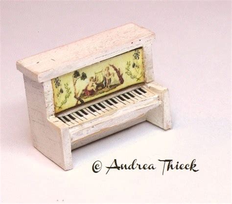 Andrea Thieck Miniatures: Miniature Toy Piano