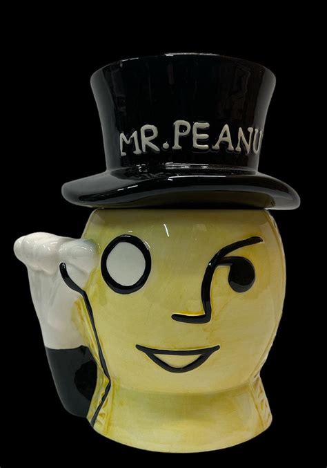 Mr. Peanut Cookie Jar Vintage Planters from Cocktail Salted Peanuts Ca ...