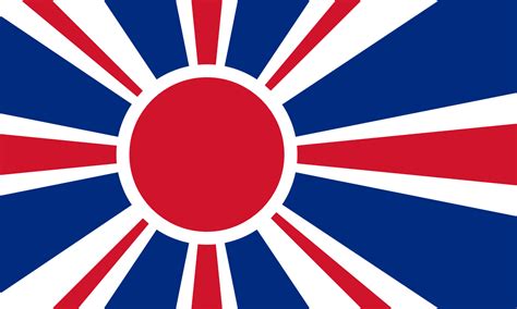 Flag of The British-Japanese Empire : r/vexillology