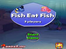 Fish Eat Fish 3 Players - Fishing Games