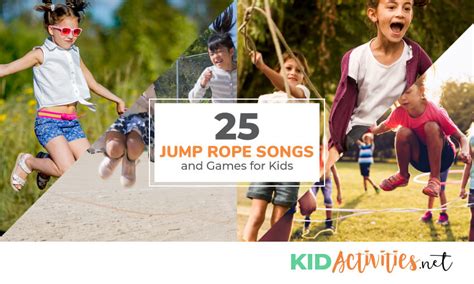 25 Fun Jump Rope Songs and Games for Kids