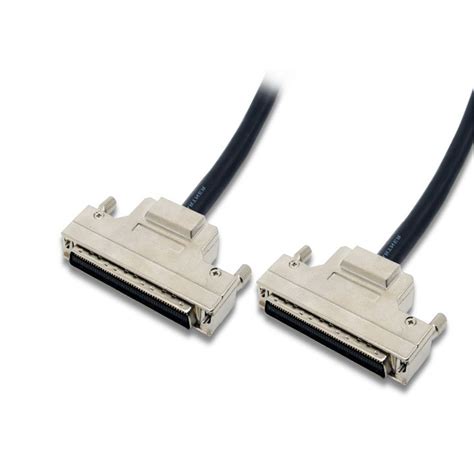 Industrial control SCSI 100PIN cable (SCSI- 100) scsi port and metal hoods