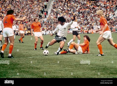 Soccer - World Cup 1974 - final - West Germany v Holland Stock Photo: 106637793 - Alamy