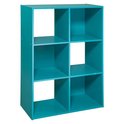 6-Cube Organizer Shelf 11" - Room Essentials™ | Cube organizer, 6 cube organizer, Shelf organization