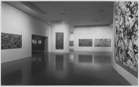 Installation view of the exhibition "Jackson Pollock." | MoMA