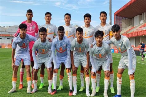 India U-17 football team wins 4-1 against Atletico de Madrid