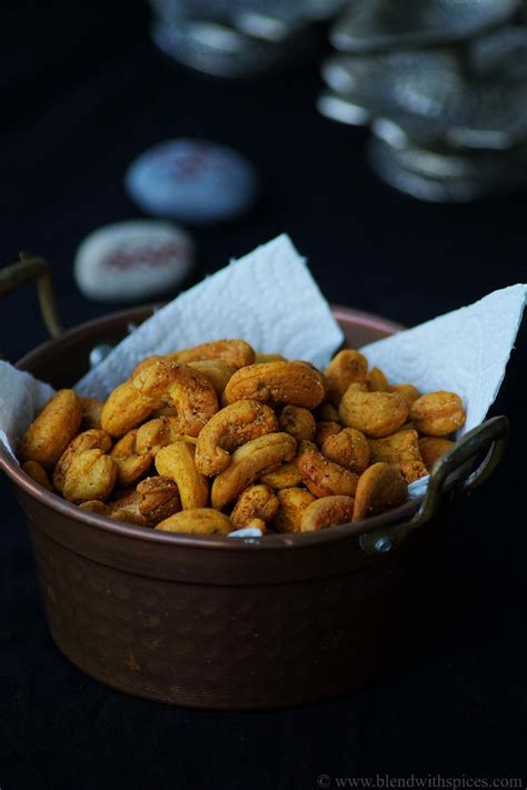 How to Make Indian-Spiced Oven Roasted Cashews Recipe in 15 Mins