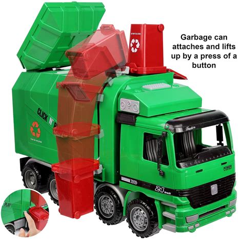 Garbage truck toy - grossondemand