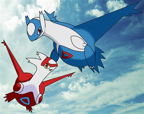 Pokemon Latios and Latias Wallpaper - WallpaperSafari