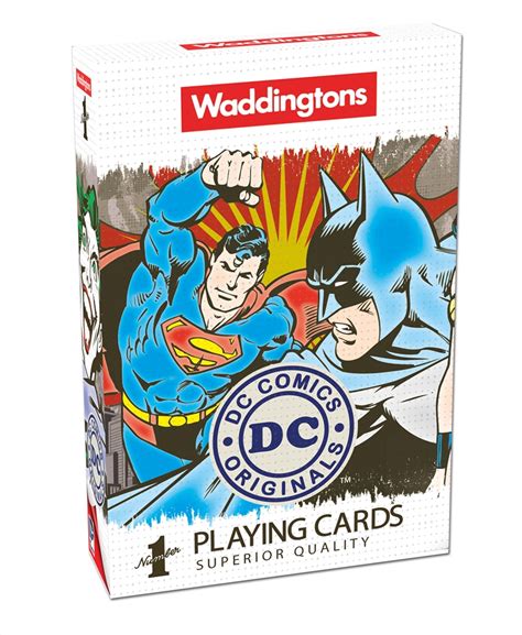 Buy Dc Comics Playing Cards, Card Game | Sanity