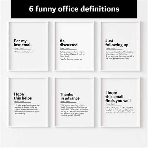 Funny Email Art Funny Email Definitions Funny Home Office Decor Funny ...