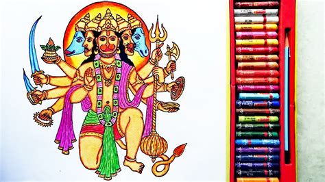 How To Draw Hanuman Drawing Lord Hanuman Drawing Hanuman Ji Ki Drawing ...