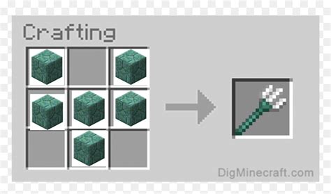 Trident Minecraft, HD Png Download - vhv