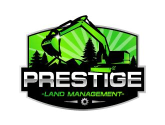 Prestige Land Management Logo Design - 48hourslogo