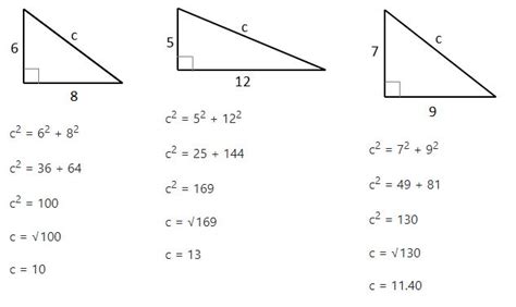 Pythagoras' Theorem - Helping with Math