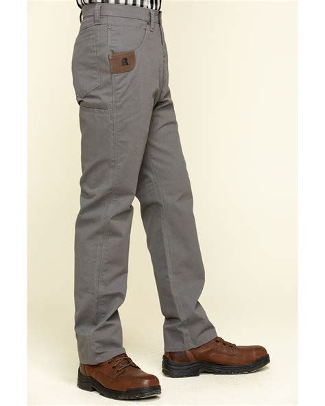 Wrangler Riggs Men's Slate Relaxed Ripstop Technical Work Pants | Boot Barn